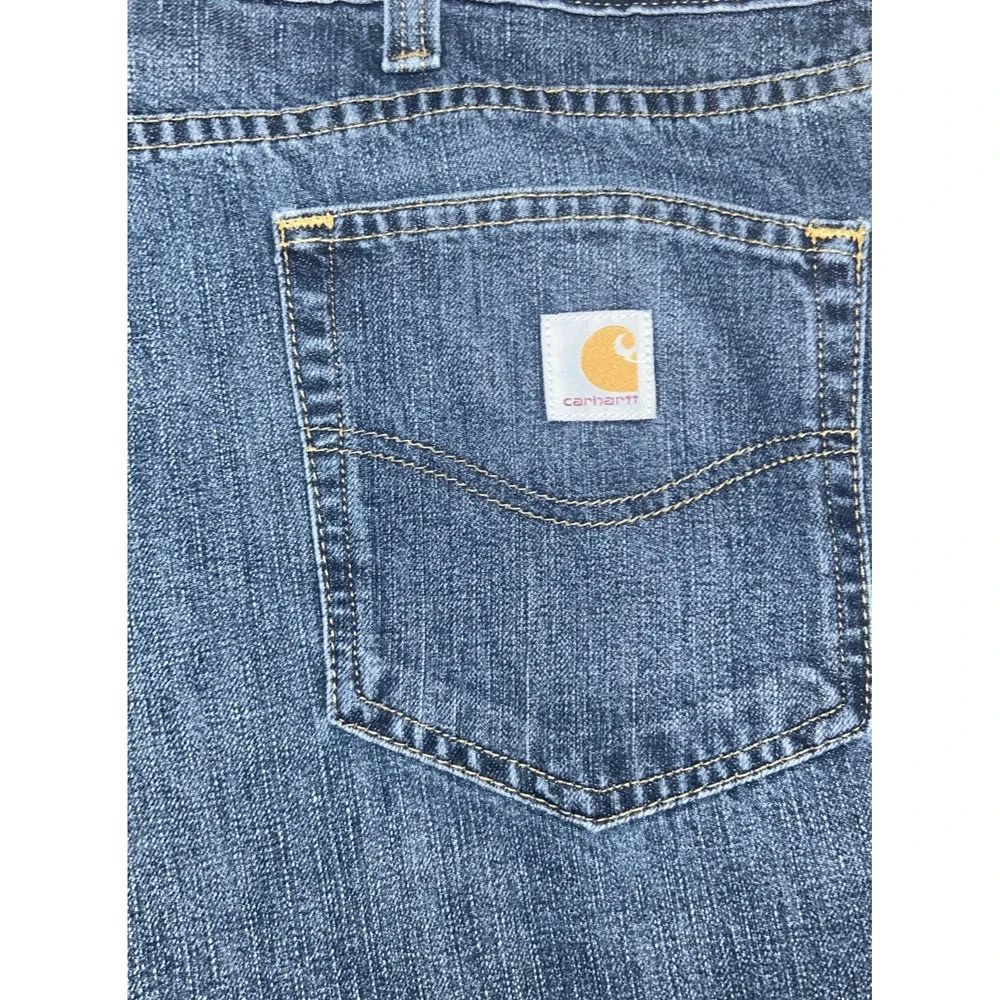 Carhartt‎ Men's Dark Wash Size 46x30 Jeans EXCELLENT CONDITION